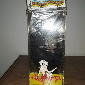 Betty Boop Black plush bear 9 inches tall Circa 1999 NIB Limited Edition